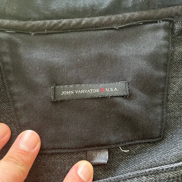 John Varvatos, XXL, hooded jacket, black, zip up. Great condition. - Picture 3 of 3